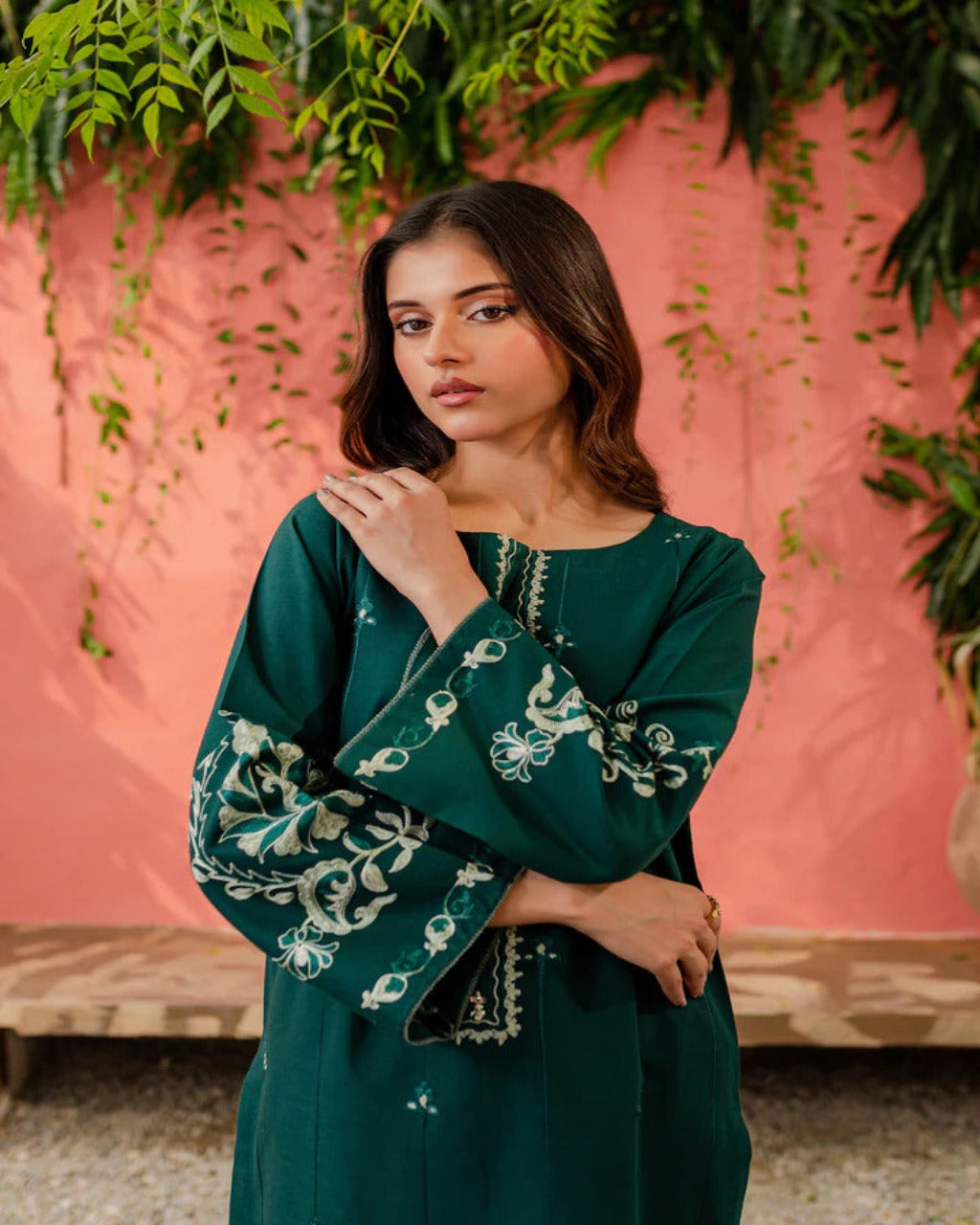 Rosa 2Pc - Embroidered Stitched